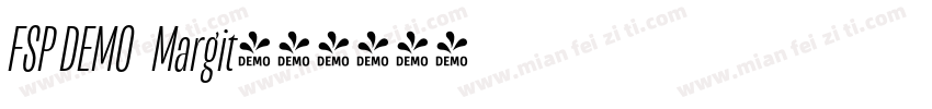 FSP DEMO   Margit字体转换